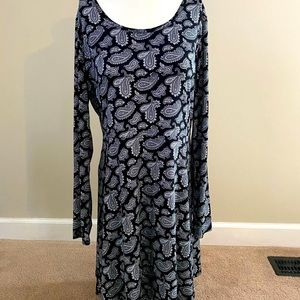 Michael Kors paisley printed dress large